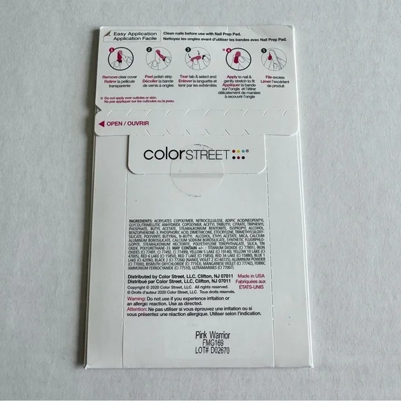 *Retired* Color Street: Pink Warrior | Breast Cancer Awareness Pastel Glitter - Picture 4 of 15